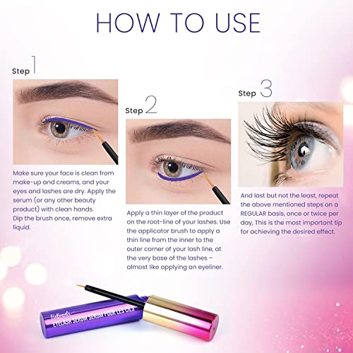 Premium Eyelash Growth Serum